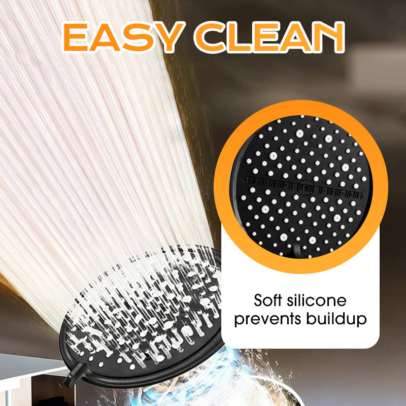 🎉 Neujahrsgeschenk – 50% RABATT!🚿Hochdruck-Regenbrause mit verstellbarem Strahl – 15 cm großes Panel & 7 Modi für das ultimative Duscherlebnis!