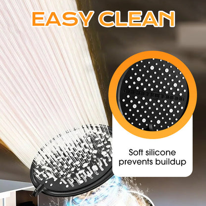 🎉 Neujahrsgeschenk – 50% RABATT!🚿Hochdruck-Regenbrause mit verstellbarem Strahl – 15 cm großes Panel & 7 Modi für das ultimative Duscherlebnis!