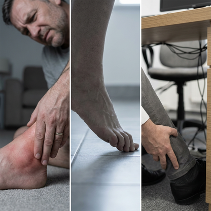 🎉 Neujahrsgeschenk – 50% RABATT!🦶 Drahtloses Knöchel-Wärmekissen (3-Stufen-Wärme + Vibrationsmassage) – 15-Min-Timer & 2000-mAh-Akku: Lindert Knöchelbeschwerden überall!