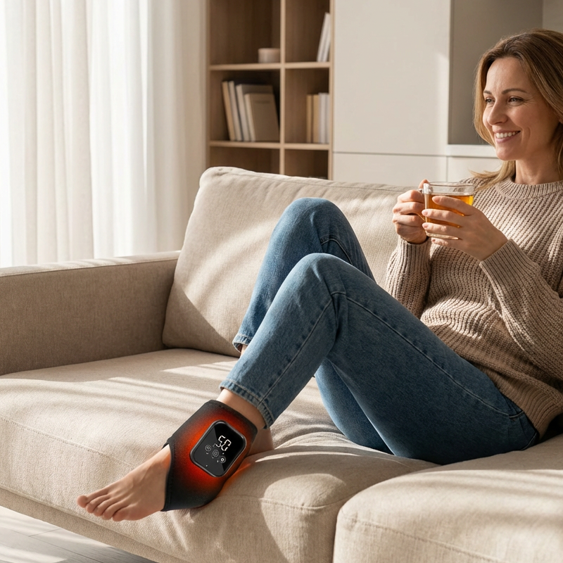 🎉 Neujahrsgeschenk – 50% RABATT!🦶 Drahtloses Knöchel-Wärmekissen (3-Stufen-Wärme + Vibrationsmassage) – 15-Min-Timer & 2000-mAh-Akku: Lindert Knöchelbeschwerden überall!
