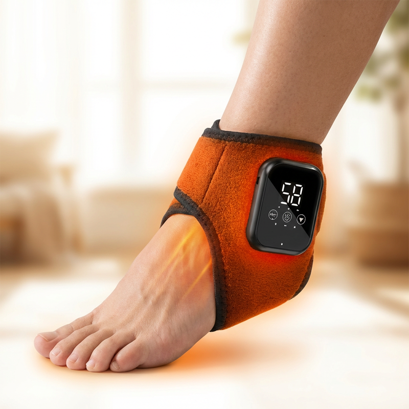 🎉 Neujahrsgeschenk – 50% RABATT!🦶 Drahtloses Knöchel-Wärmekissen (3-Stufen-Wärme + Vibrationsmassage) – 15-Min-Timer & 2000-mAh-Akku: Lindert Knöchelbeschwerden überall!
