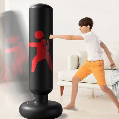 🎉 Neujahrsgeschenk – 50% RABATT!🥊 Eltern-Kind Aufblasbarer Boxbecher – Aktiv, sicher & trainiert Motorik (3-15 Jahre)