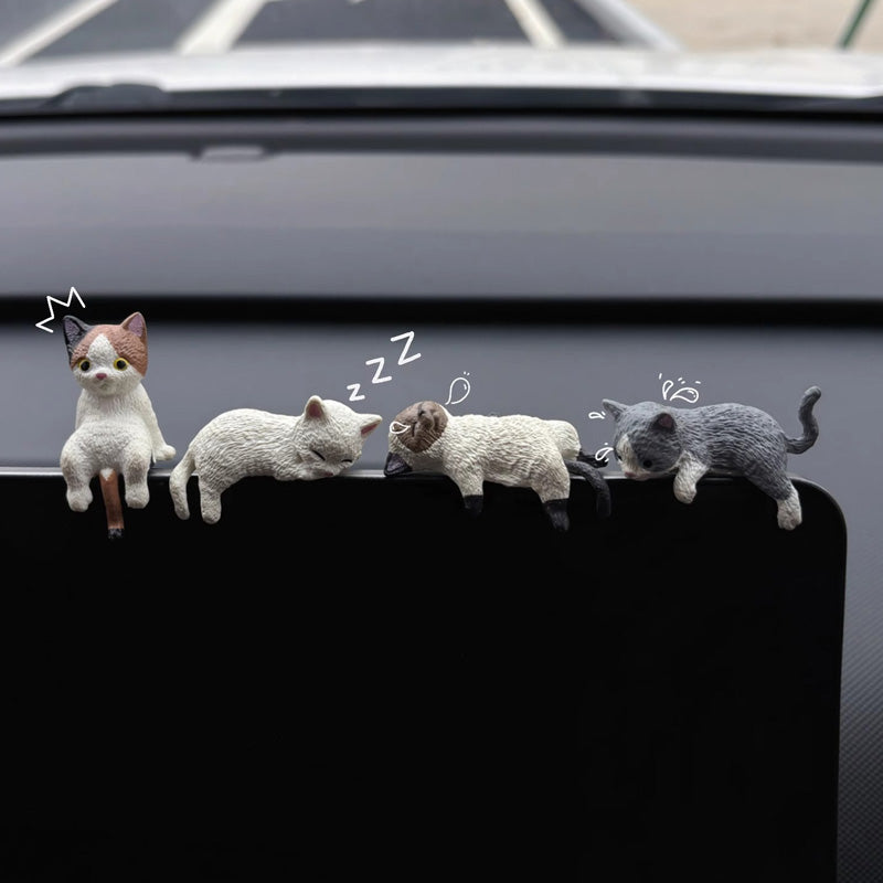 🎉 Neujahrsgeschenk – 50% RABATT!🐱 Niedliche Mini-Katzen-Deko: Perfekt für Auto, Haus & Büro – Spielerischer Charme für unterwegs & zuhause!