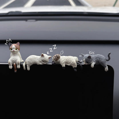 🎉 Neujahrsgeschenk – 50% RABATT!🐱 Niedliche Mini-Katzen-Deko: Perfekt für Auto, Haus & Büro – Spielerischer Charme für unterwegs & zuhause!
