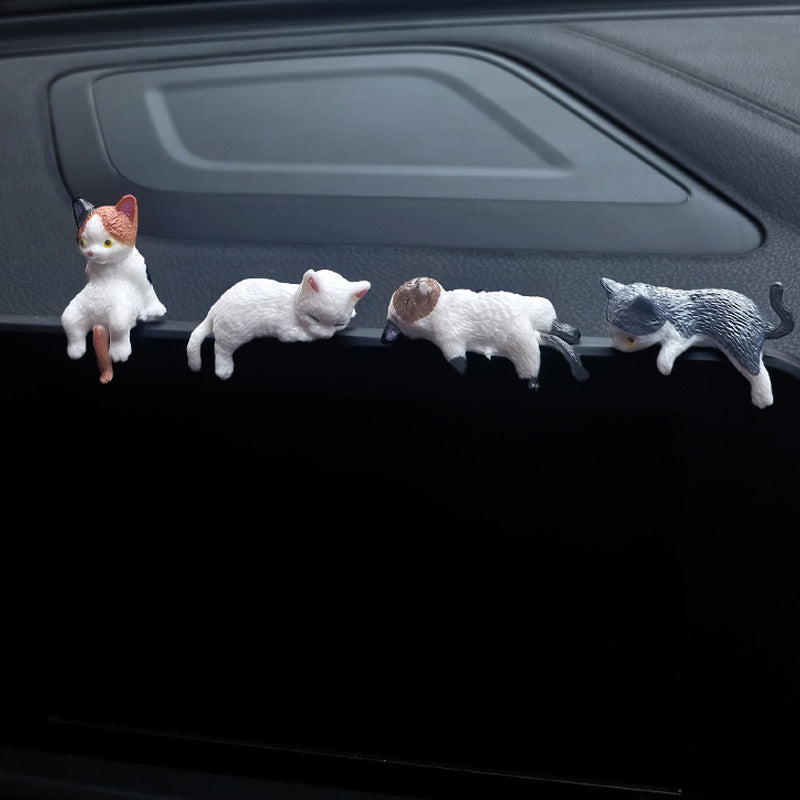 🎉 Neujahrsgeschenk – 50% RABATT!🐱 Niedliche Mini-Katzen-Deko: Perfekt für Auto, Haus & Büro – Spielerischer Charme für unterwegs & zuhause!