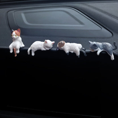 🎉 Neujahrsgeschenk – 50% RABATT!🐱 Niedliche Mini-Katzen-Deko: Perfekt für Auto, Haus & Büro – Spielerischer Charme für unterwegs & zuhause!
