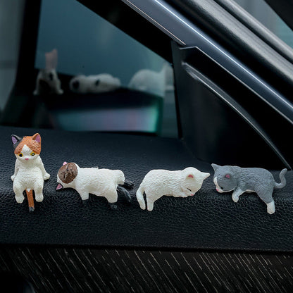 🎉 Neujahrsgeschenk – 50% RABATT!🐱 Niedliche Mini-Katzen-Deko: Perfekt für Auto, Haus & Büro – Spielerischer Charme für unterwegs & zuhause!