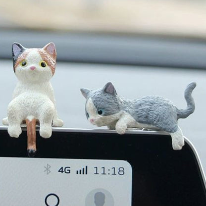 🎉 Neujahrsgeschenk – 50% RABATT!🐱 Niedliche Mini-Katzen-Deko: Perfekt für Auto, Haus & Büro – Spielerischer Charme für unterwegs & zuhause!