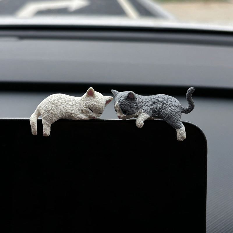 🎉 Neujahrsgeschenk – 50% RABATT!🐱 Niedliche Mini-Katzen-Deko: Perfekt für Auto, Haus & Büro – Spielerischer Charme für unterwegs & zuhause!