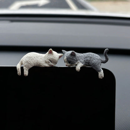 🎉 Neujahrsgeschenk – 50% RABATT!🐱 Niedliche Mini-Katzen-Deko: Perfekt für Auto, Haus & Büro – Spielerischer Charme für unterwegs & zuhause!