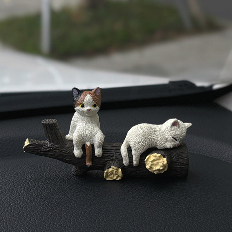 🎉 Neujahrsgeschenk – 50% RABATT!🐱 Niedliche Mini-Katzen-Deko: Perfekt für Auto, Haus & Büro – Spielerischer Charme für unterwegs & zuhause!