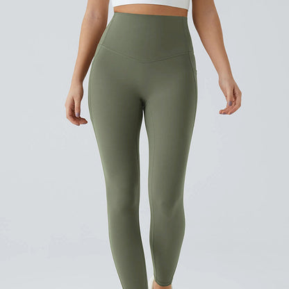 ✨ Neuheit 2026! Damen High-Waist Leggings – Lange Sporthose mit Tasche, schnelltrocknend & elastisch für Fitness & Outdoor 🔥
