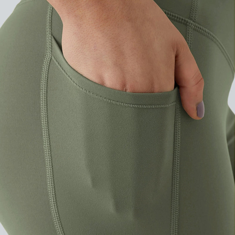 ✨ Neuheit 2026! Damen High-Waist Leggings – Lange Sporthose mit Tasche, schnelltrocknend & elastisch für Fitness & Outdoor 🔥