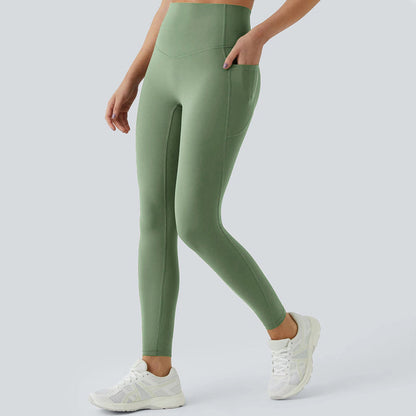 ✨ Neuheit 2026! Damen High-Waist Leggings – Lange Sporthose mit Tasche, schnelltrocknend & elastisch für Fitness & Outdoor 🔥