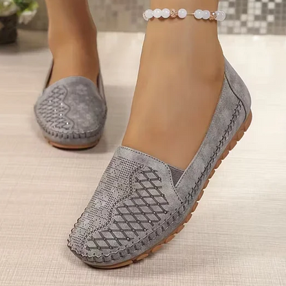 🎉 Neujahrsgeschenk – 50% RABATT!👟 Atmungsaktive Damen-Slipper: Kühl, flexibel & Slip-On – ganztägig bequem