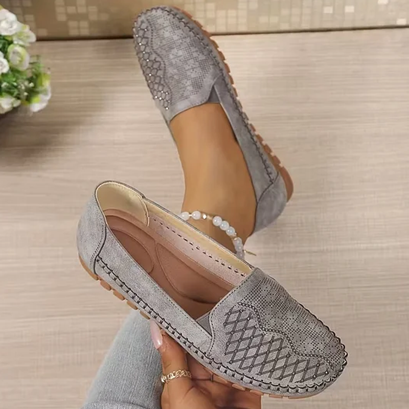 🎉 Neujahrsgeschenk – 50% RABATT!👟 Atmungsaktive Damen-Slipper: Kühl, flexibel & Slip-On – ganztägig bequem