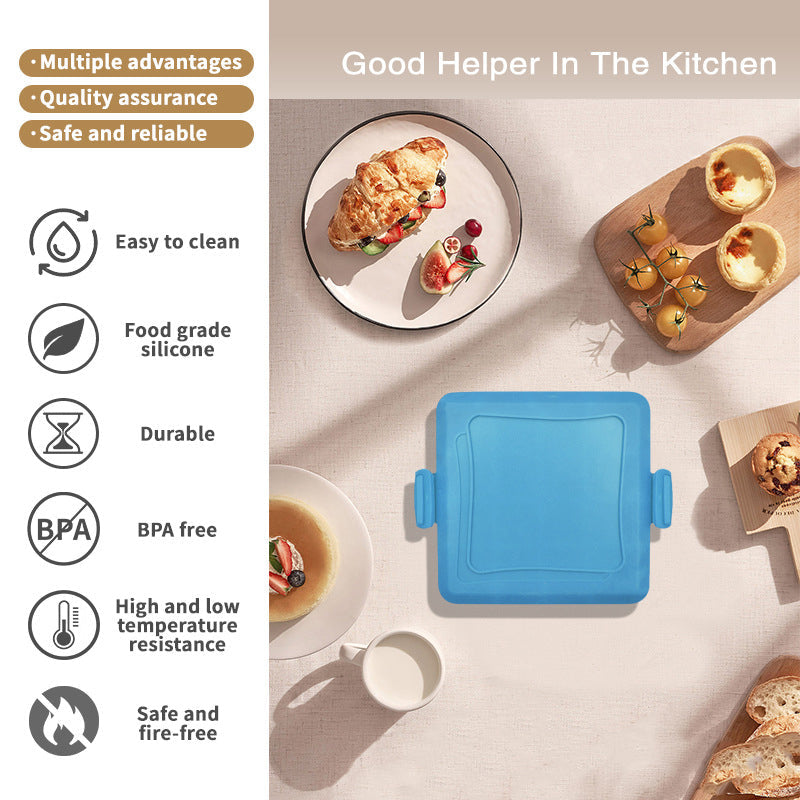 🎉 Neujahrsgeschenk – 50% RABATT!🥪 Mikrowellen-Sandwichmaker & Toaster-Grill – Multifunktional, Antihaft & Spülmaschinenfest: Schnelle Mahlzeiten in Minuten!