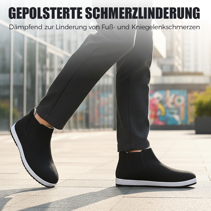 🎉 Neujahrsgeschenk – 50% RABATT!🧦 Thermoschuhe: Warm + Schmerzlindernd – flexibel für breite Füße (mit 5 Paar Socken!)