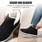 🎉 Neujahrsgeschenk – 50% RABATT!🧦 Thermoschuhe: Warm + Schmerzlindernd – flexibel für breite Füße (mit 5 Paar Socken!)