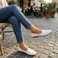 🔥Letzter Tag des Schlussverkaufs: 50 % Rabatt – Bequeme, leichte und elegante orthopädische Damenschuhe mit offenem Design.