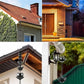 Outdoor Garden Lotus Rain Chain for Gutters