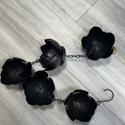 Outdoor Garden Lotus Rain Chain for Gutters
