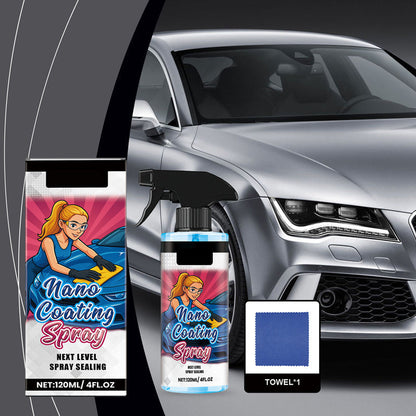 🎉 Neujahrsgeschenk – 50% RABATT!✨ Nano-Versiegelung Auto-Politurspray: Spiegeglanz in Minuten + Langanhaltender Schutz – Einfach in der Anwendung!