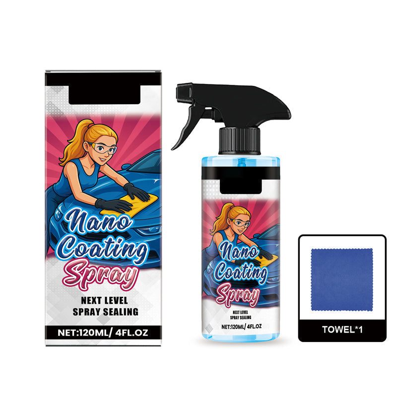 🎉 Neujahrsgeschenk – 50% RABATT!✨ Nano-Versiegelung Auto-Politurspray: Spiegeglanz in Minuten + Langanhaltender Schutz – Einfach in der Anwendung!