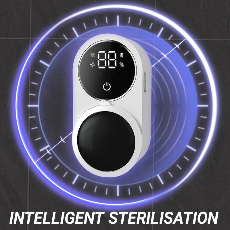 🎉 Neujahrsgeschenk – 50% RABATT!🪥Automatischer Zahnbürsten-Sterilisator (UV + Trocknung): Intelligente Erkennung & Doppelfach – Hygienisch & Platzsparend!