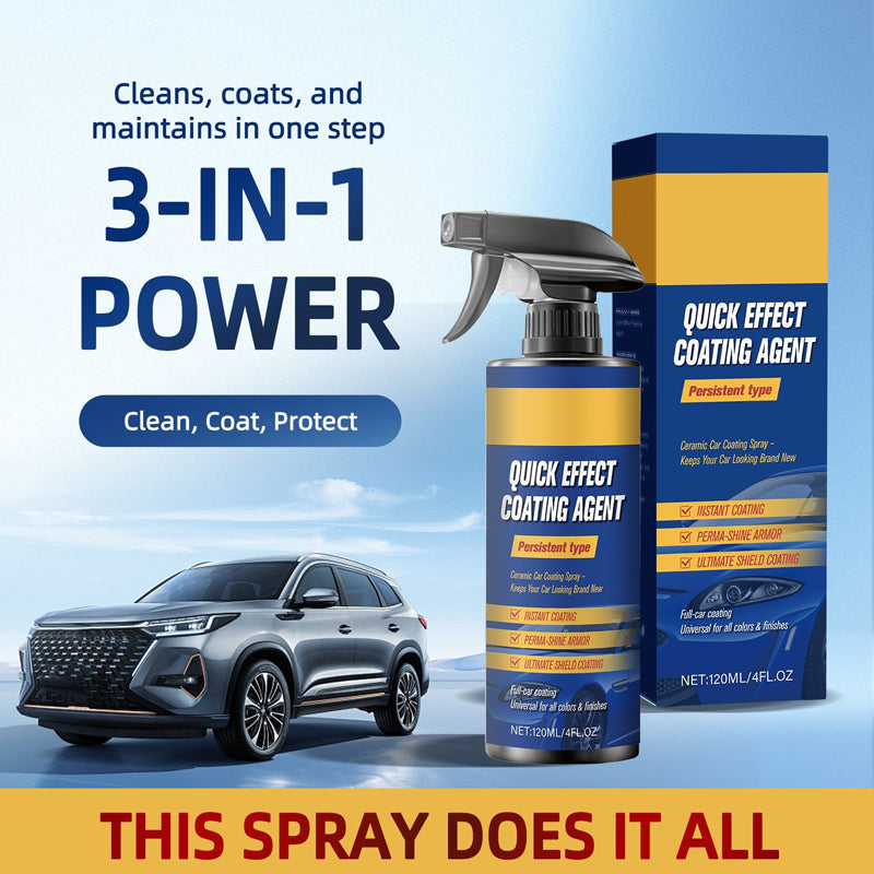 🌞Frühlingserwachen: 50% Rabatt!!🚗 3-in-1 Autolack-Spray: Reinigen + Beschichten + Schützen in einem Schritt – sofortiger Glanz & langanhaltender Schutz