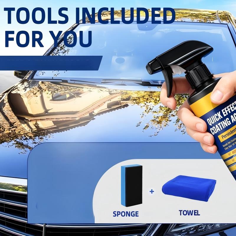 🌞Frühlingserwachen: 50% Rabatt!!🚗 3-in-1 Autolack-Spray: Reinigen + Beschichten + Schützen in einem Schritt – sofortiger Glanz & langanhaltender Schutz
