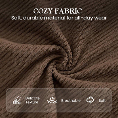 🎉 Neujahrsgeschenk – 50% RABATT!👖 Herren-Cordhose mit Kordelzug: Bequem & vielseitig für Freizeit & Alltag