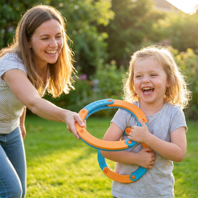 🎉 Neujahrsgeschenk – 50% RABATT!🎮Modulares Pfeifendes Flugring-Spielzeug: Abnehmbar & Kombinierbar + Weiches EVA – Sicherer & Kreativer Spielspaß für Kinder!