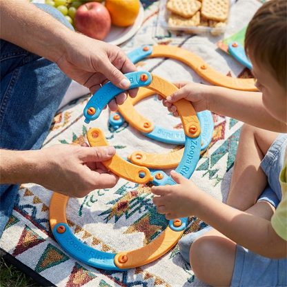 🎉 Neujahrsgeschenk – 50% RABATT!🎮Modulares Pfeifendes Flugring-Spielzeug: Abnehmbar & Kombinierbar + Weiches EVA – Sicherer & Kreativer Spielspaß für Kinder!