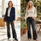 🎉 Neujahrsgeschenk – 50% RABATT!👖Retro Flare Jeans für Damen – Schlankmachender Effekt, Komfort-Stretch & Nützliche Taschen