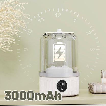 💘 Valentinstagsangebot: 50% Rabatt! 🧺 Drahtlose Mini-Waschmaschine für Unterwäsche: Tiefenreinigung + Bakterienreduktion – Sicherer als Handwäsche!