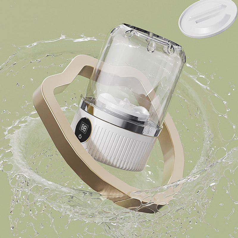 💘 Valentinstagsangebot: 50% Rabatt! 🧺 Drahtlose Mini-Waschmaschine für Unterwäsche: Tiefenreinigung + Bakterienreduktion – Sicherer als Handwäsche!