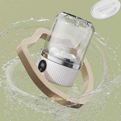 💘 Valentinstagsangebot: 50% Rabatt! 🧺 Drahtlose Mini-Waschmaschine für Unterwäsche: Tiefenreinigung + Bakterienreduktion – Sicherer als Handwäsche!