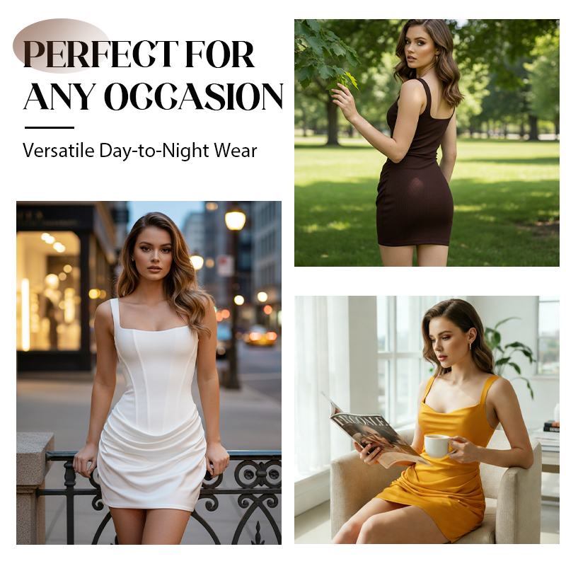 🌞Frühlingserwachen: 50% Rabatt!🎉Korsett-Minikleid "Draped Elegance" – Perfekte Sanduhr-Silhouette