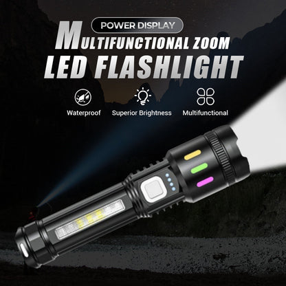 💘 Valentinstagsangebot: 50% Rabatt!🔦 Multifunktionale LED-Taschenlampe mit Zoom & Batterieanzeige – Ultrahelle Ausleuchtung mit großer Reichweite!
