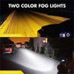 💘 Valentinstagsangebot: 50% Rabatt! 🔦 Universal LED Zusatzlicht: 4500 Lumen | 2 Farbmodi (Gelb/Weiß) | IP67 Wasserdicht – Für Motorräder, Autos, UTVs & Offroad-Fahrzeuge