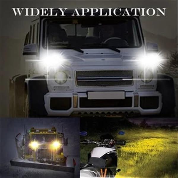 💘 Valentinstagsangebot: 50% Rabatt! 🔦 Universal LED Zusatzlicht: 4500 Lumen | 2 Farbmodi (Gelb/Weiß) | IP67 Wasserdicht – Für Motorräder, Autos, UTVs & Offroad-Fahrzeuge