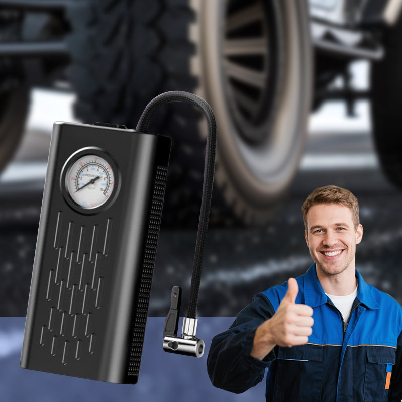💘 Valentinstagsangebot: 50% Rabatt!🔧Kabellose & tragbare Autoreifenpumpe – Schnelles Aufpumpen & intelligente Kühlung!