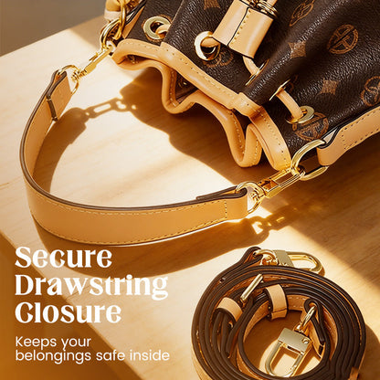 Versatile Drawstring Bucket Bag for Women