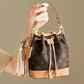 Versatile Drawstring Bucket Bag for Women