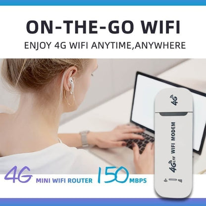 💘 Valentinstagsangebot: 50% Rabatt! 📶2026 4G LTE USB-Mobilfunkrouter – Schnelles Internet überall & mehrere Geräte!