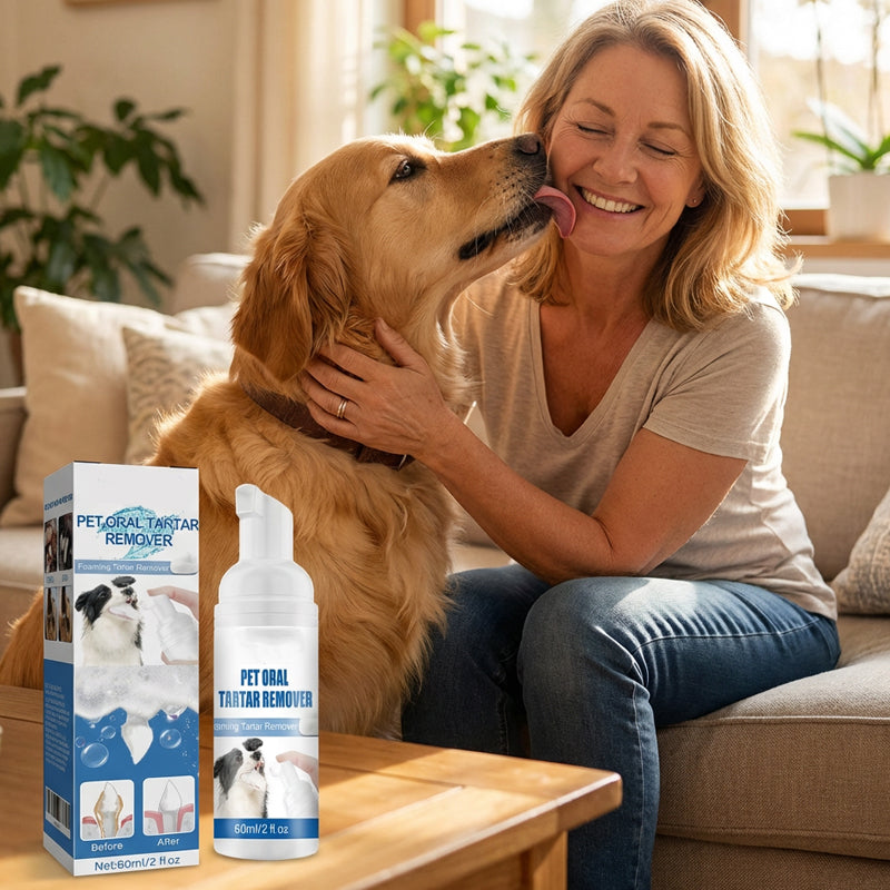 🌞Frühlingserwachen: 50% Rabatt!🐾 Schaum-Zahnsteinentferner für Haustiere – Natürliche Formel & mühelose Anwendung!