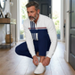 🌞Frühlingserwachen: 50% Rabatt!👕Herren-Trainingsanzug mit Grafikprint – Quarter-Zip & Relaxed Fit | Komfortabel & stilvoll!