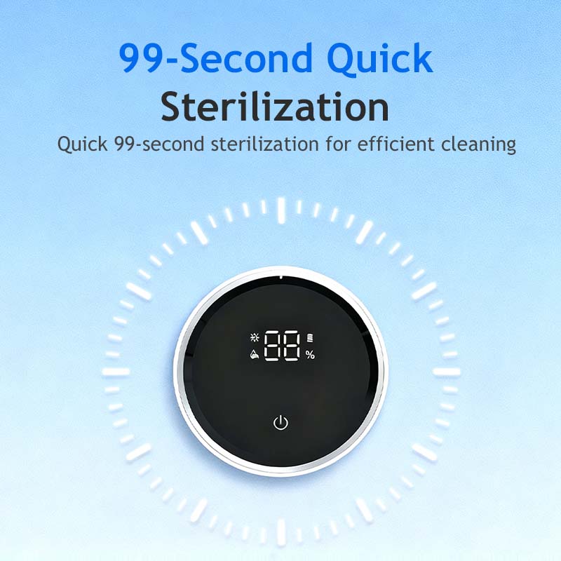🌞Frühlingserwachen: 50% Rabatt!🦷 UV-C Zahnbürsten-Sterilisator | 99 % Desinfektion & automatische Trocknung | Bohrfreie Wandmontage
