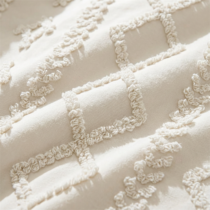 🌞Frühlingserwachen: 50% Rabatt!🛏️ Gemütliches 3-teiliges Bettwäscheset | Boho-Jacquard-Muster | Extrawеich & maschinenwaschbar | Raffinierter Schlafzimmer-Stil